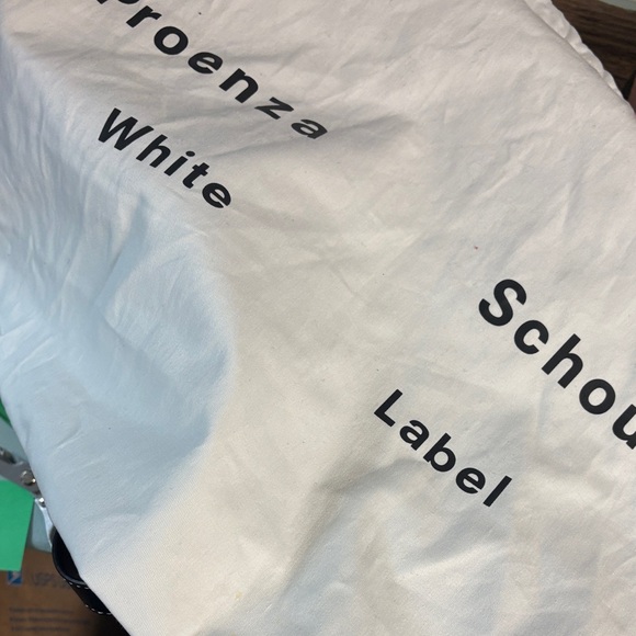 Proenza Schouler White Label Morris Large Striped Tote - Picture 16 of 16